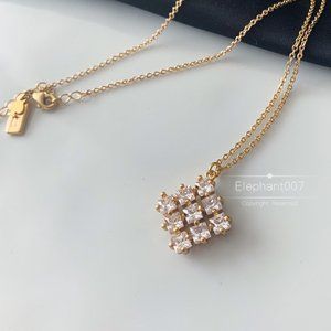 Kate Spade necklace gold crystal necklace